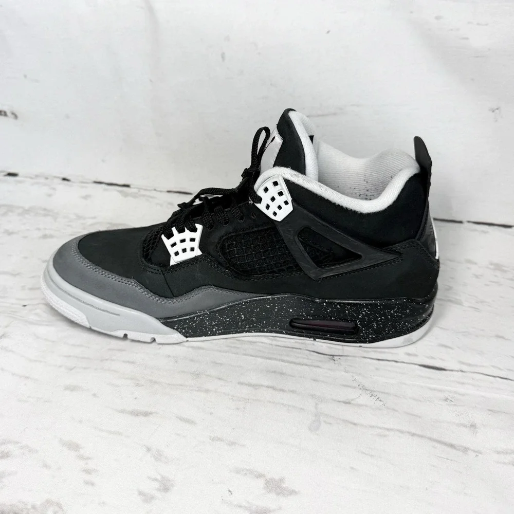 Jordan 4 Fear Men's Sneakers Size 8.5 FQ8138-002 Shoes